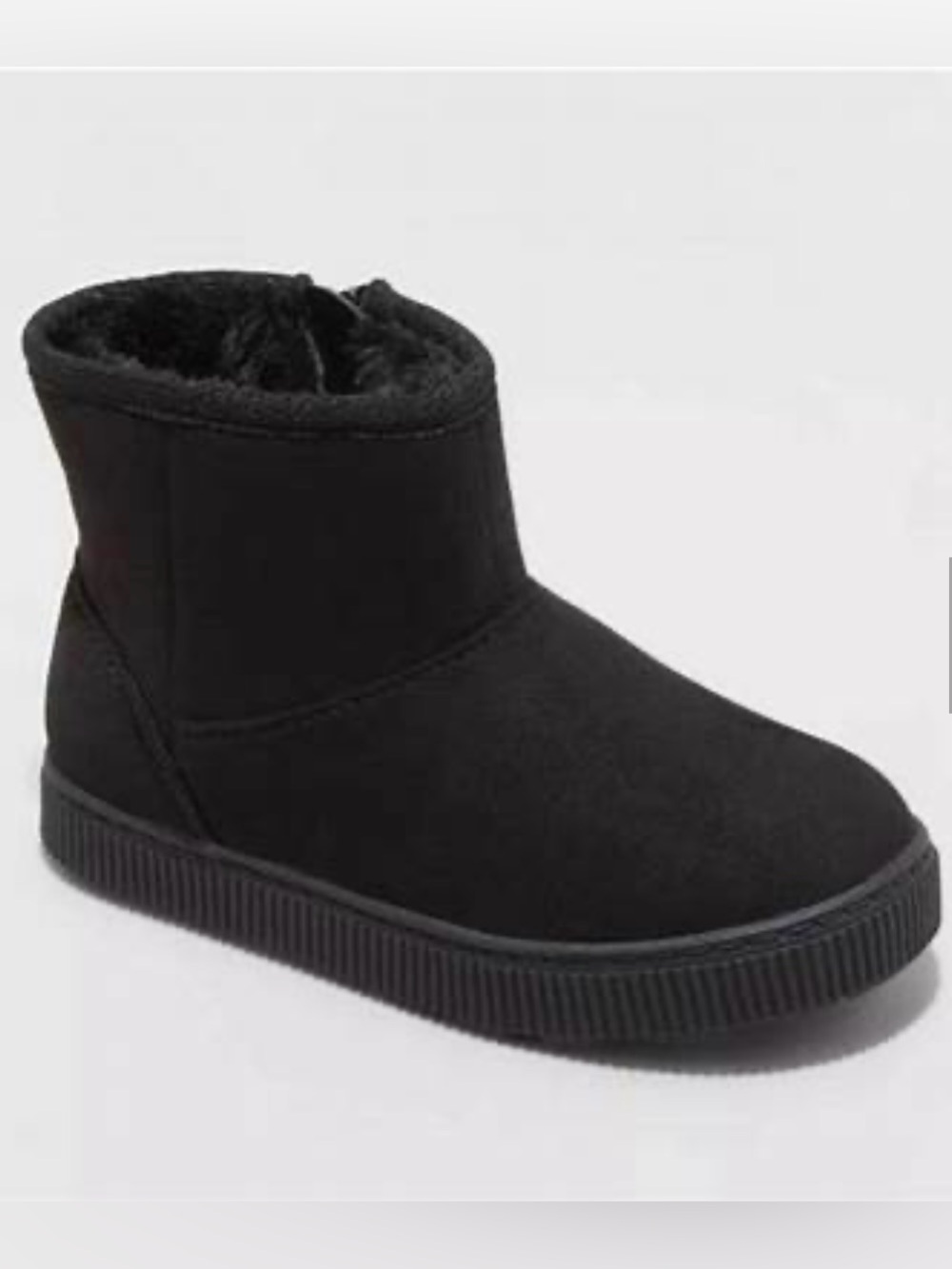 Cat & Jack Toddler Girl Boots - Toddler Arlo Booties - Black 11T